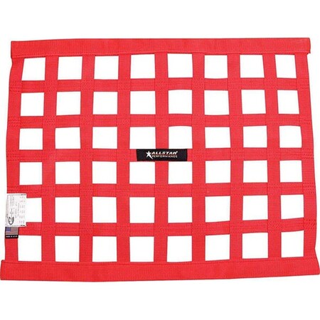 Allstar Performance 18 x 24 in. SFI Border Style Window NetRed ALL10287